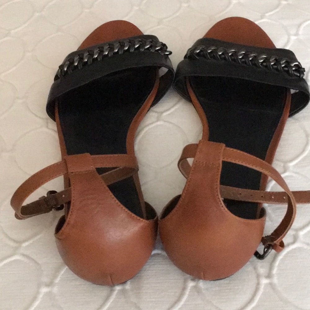Coach Seabreeze Luxurious Leather sandals  Sz 10 - Picture 3 of 5